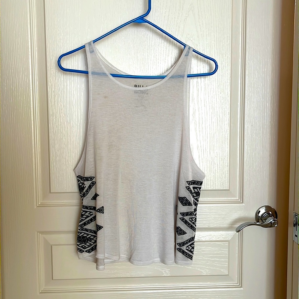 Billabong beach cover up tank top